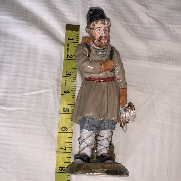 Antique 19C Russian Porcelain GARDNER FIGURE - Picture 9 of 10